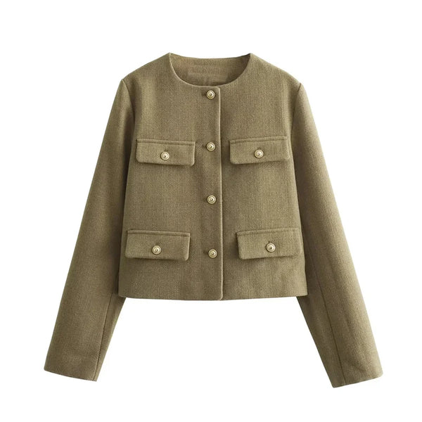 Casaco Feminino Casual Minka