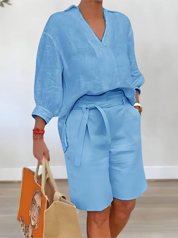 Conjunto de Linho Durban