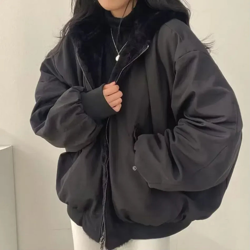 Jaqueta Reversível de Parka ComfortStyle