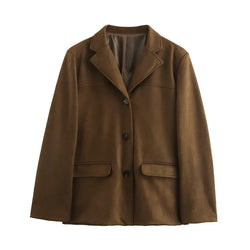 Blazer de Camurça Éloise