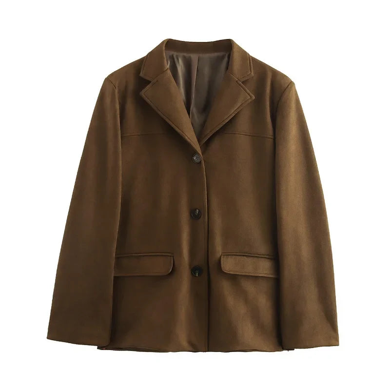 Blazer de Camurça Éloise