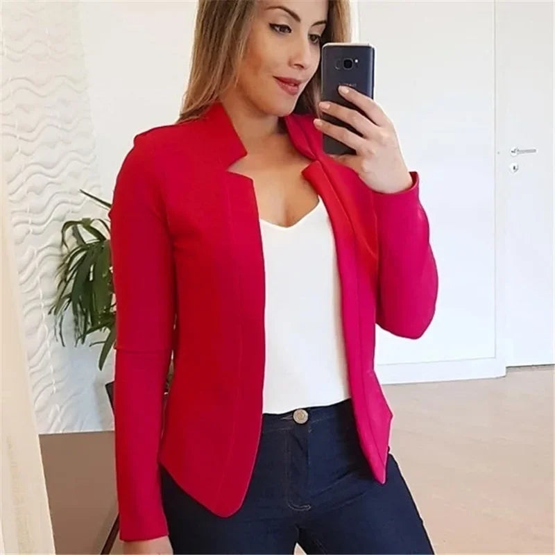 Blazer Feminino Ponto Aberto Alira