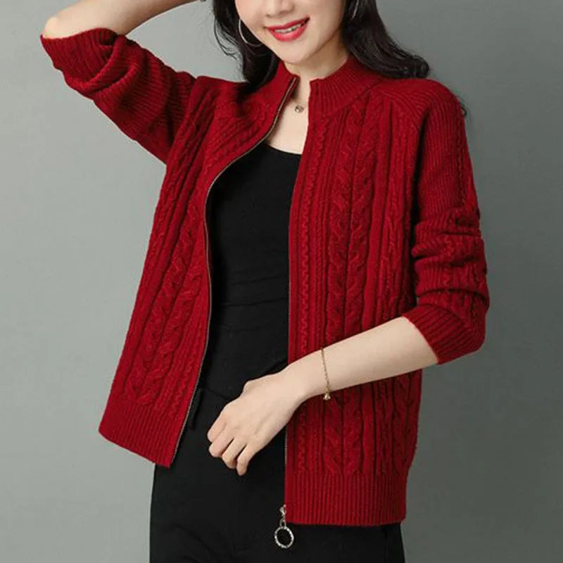 Cardigan Feminino Trançado Indira