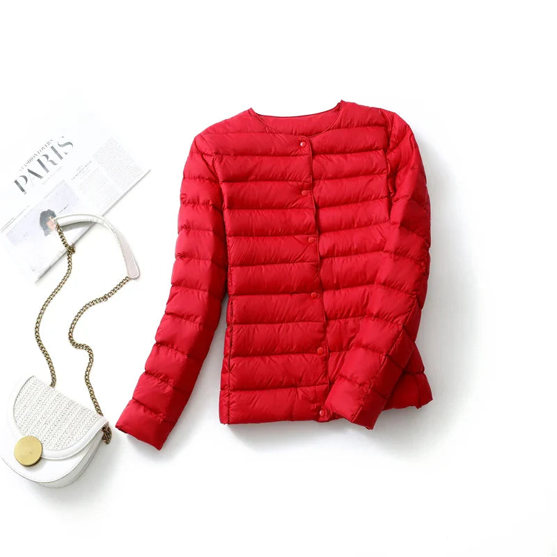 Jaqueta Feminina Puffer Impermeável Jorine
