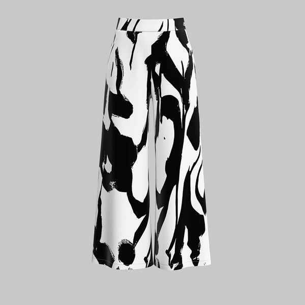 Calça Pantalona Estampada Lilla