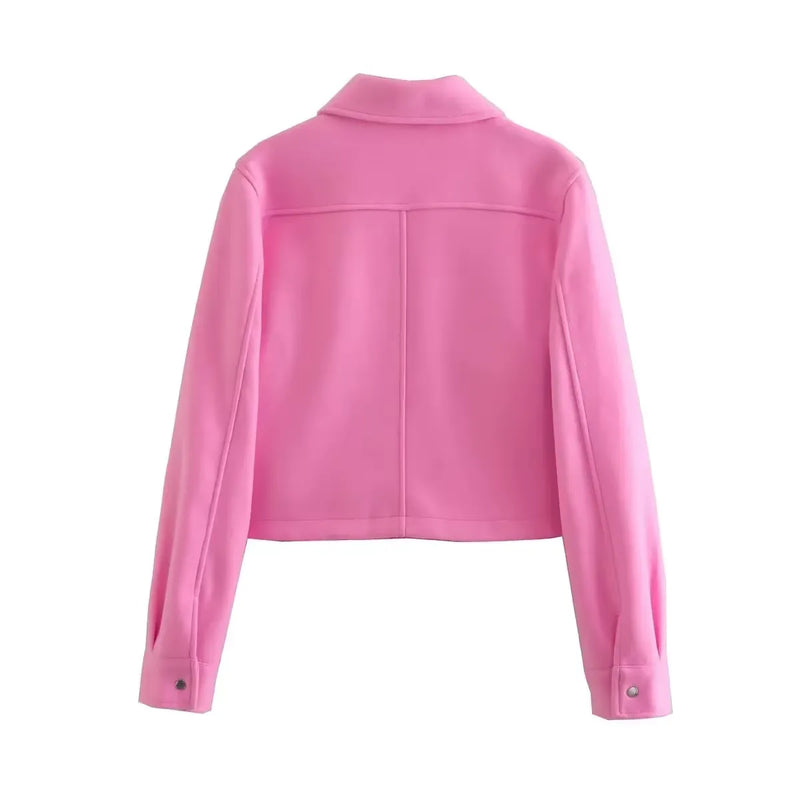 Casaco Feminino de Lã Batida Leona