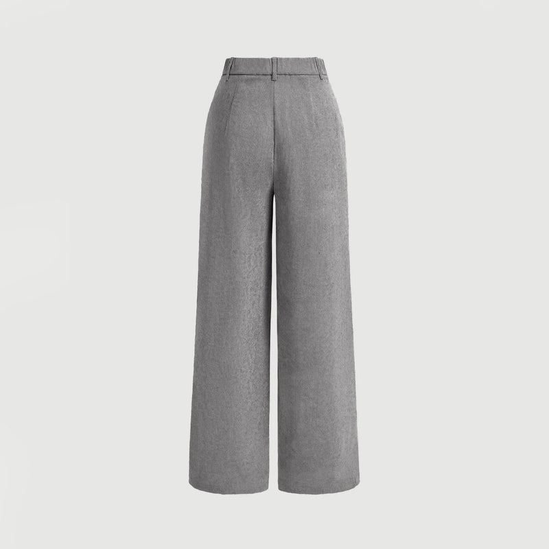 Calça Pantalona de Cintura Alta Ivy