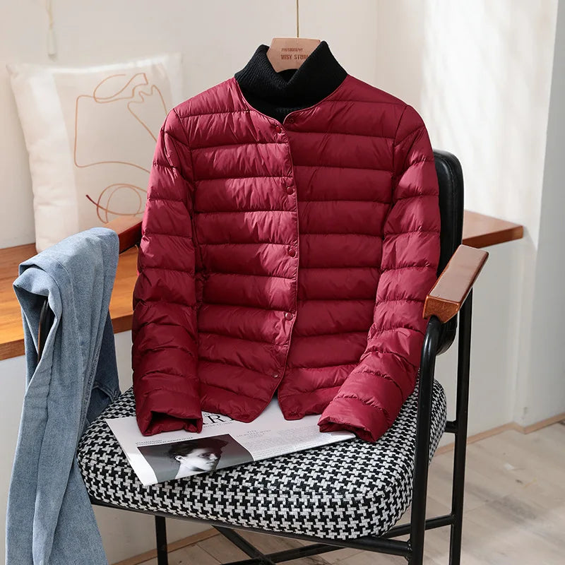 Jaqueta Feminina Puffer Impermeável Jorine