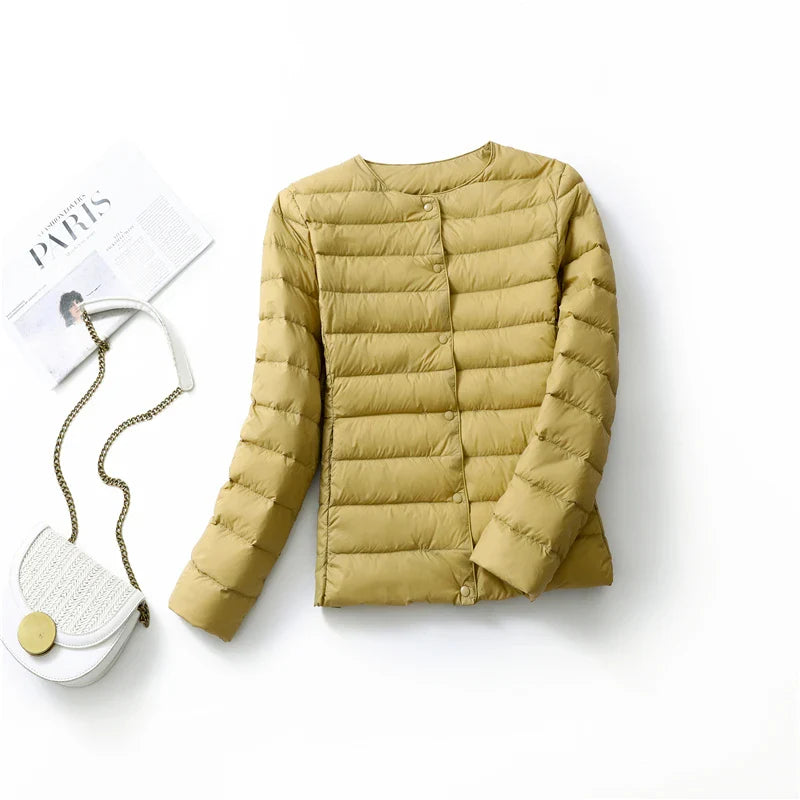 Jaqueta Feminina Puffer Impermeável Jorine