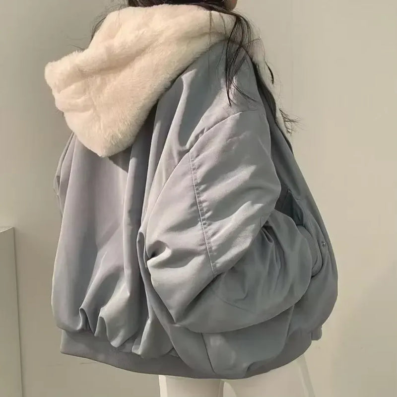 Jaqueta Reversível de Parka ComfortStyle