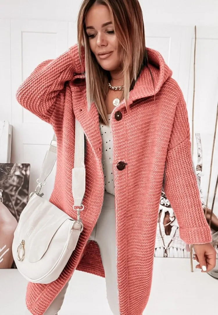 Cardigan Feminino de Lã Aeliana