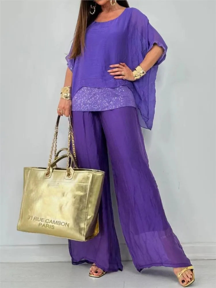 Conjunto de Chiffon Dione