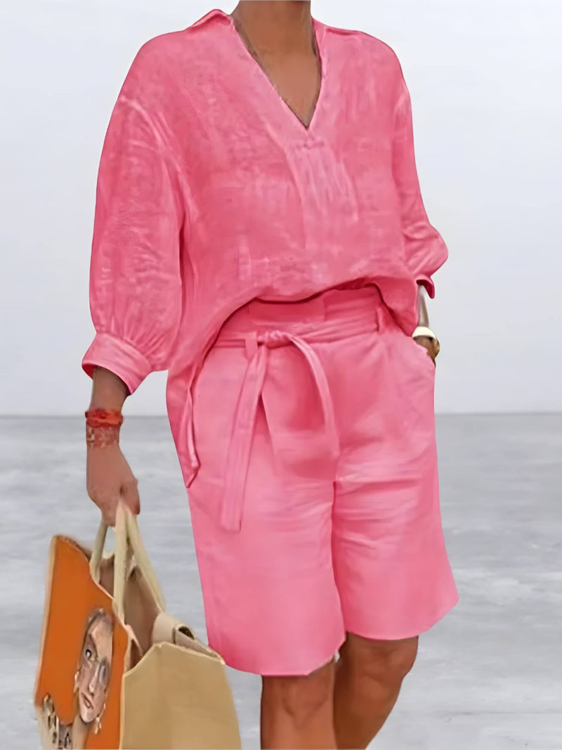 Conjunto de Linho Durban