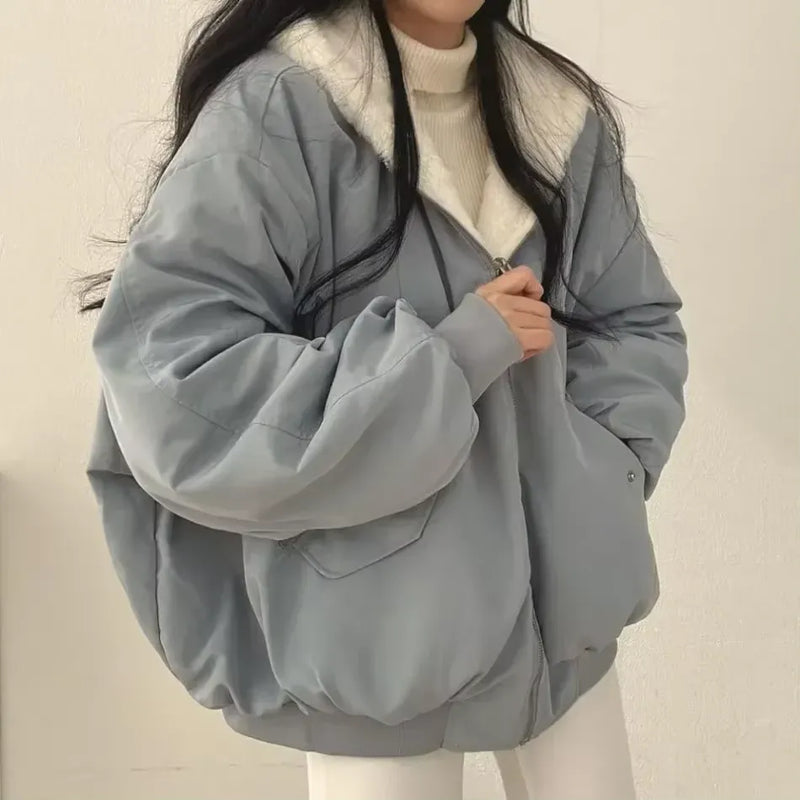 Jaqueta Reversível de Parka ComfortStyle
