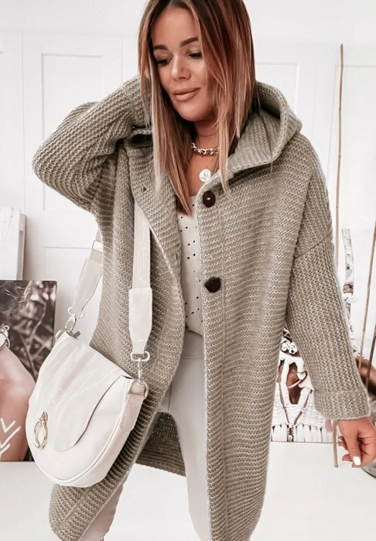 Cardigan Feminino de Lã Aeliana