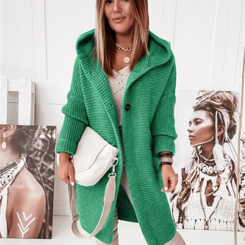Cardigan Feminino de Lã Aeliana