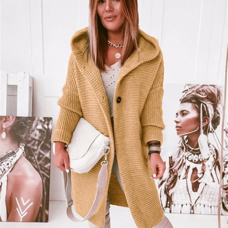 Cardigan Feminino de Lã Aeliana