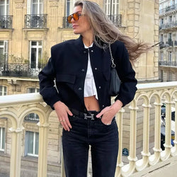 Casaco Feminino Casual Elina