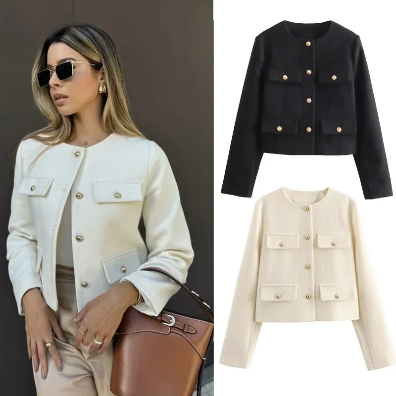 Casaco Feminino Casual Minka