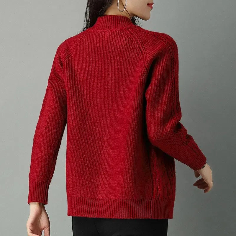 Cardigan Feminino Trançado Indira