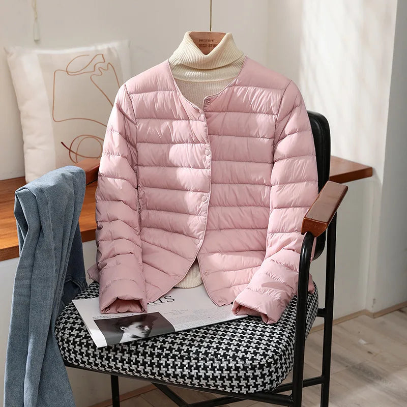 Jaqueta Feminina Puffer Impermeável Jorine