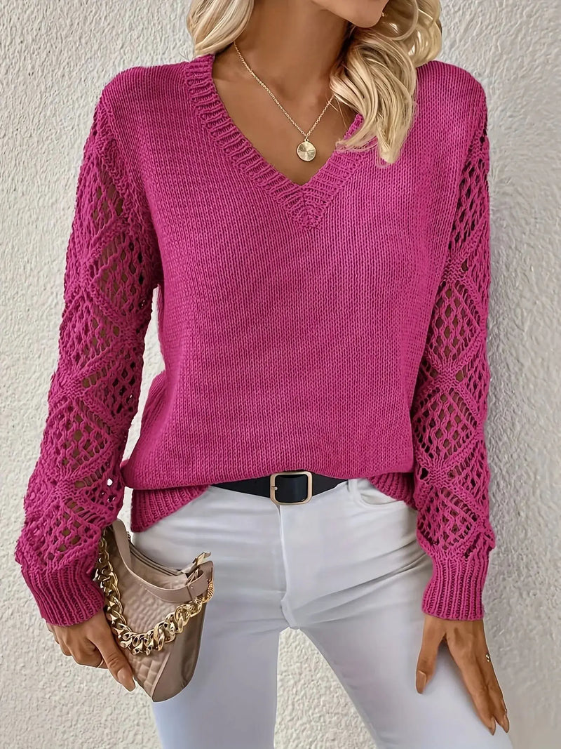Suéter Feminino em Tricot Violetta