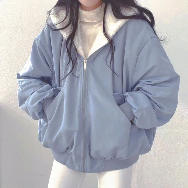 Jaqueta Reversível de Parka ComfortStyle