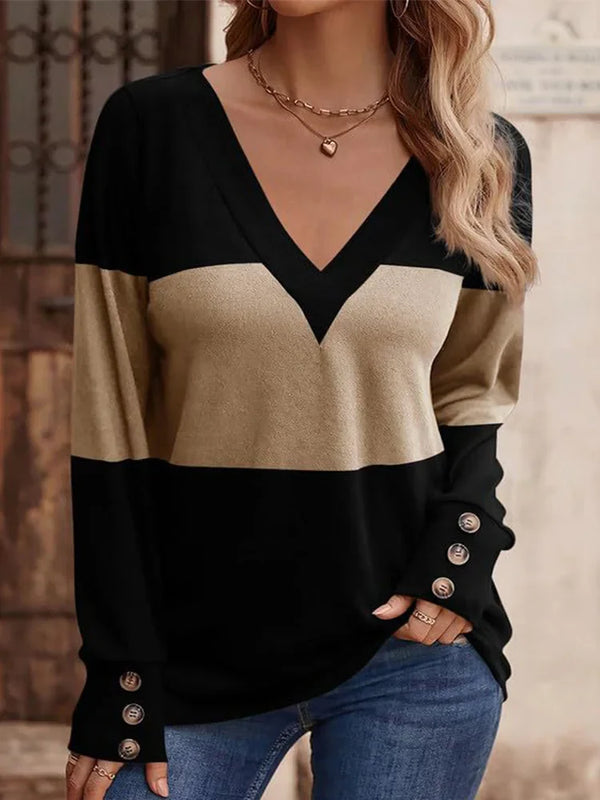 Blusa Feminina de Manga Longa Clarine