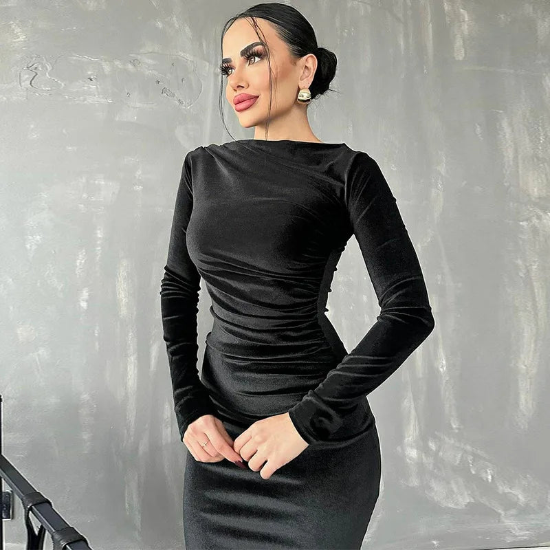 Vestido Midi Elegante Kalina