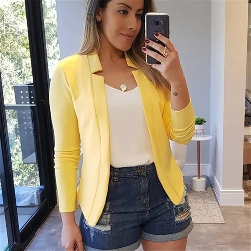 Blazer Feminino Ponto Aberto Alira