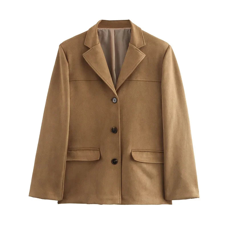 Blazer de Camurça Éloise
