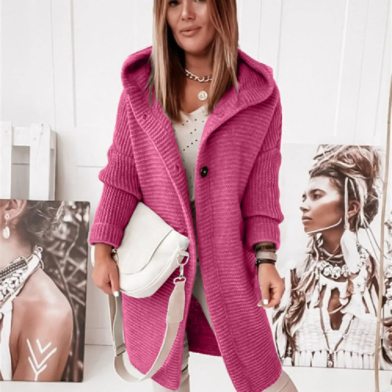 Cardigan Feminino de Lã Aeliana