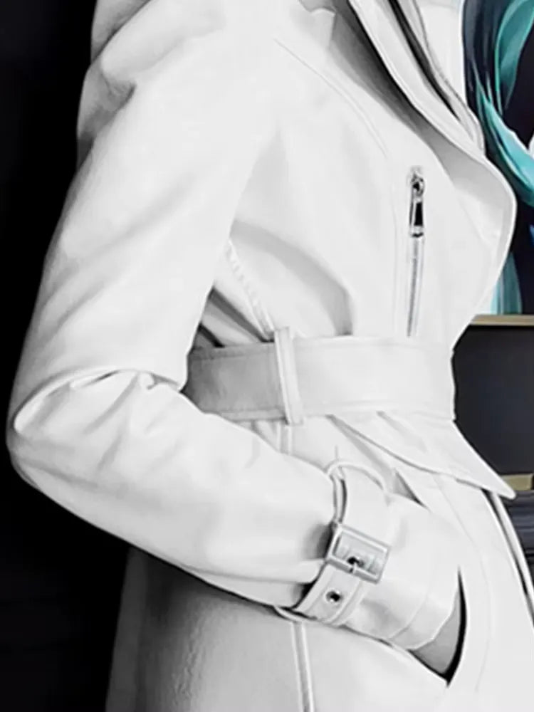 Casaco Feminino Trench Noir