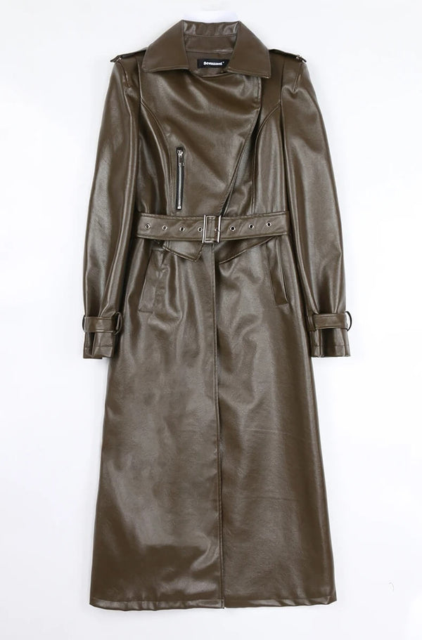 Casaco Feminino Trench Noir
